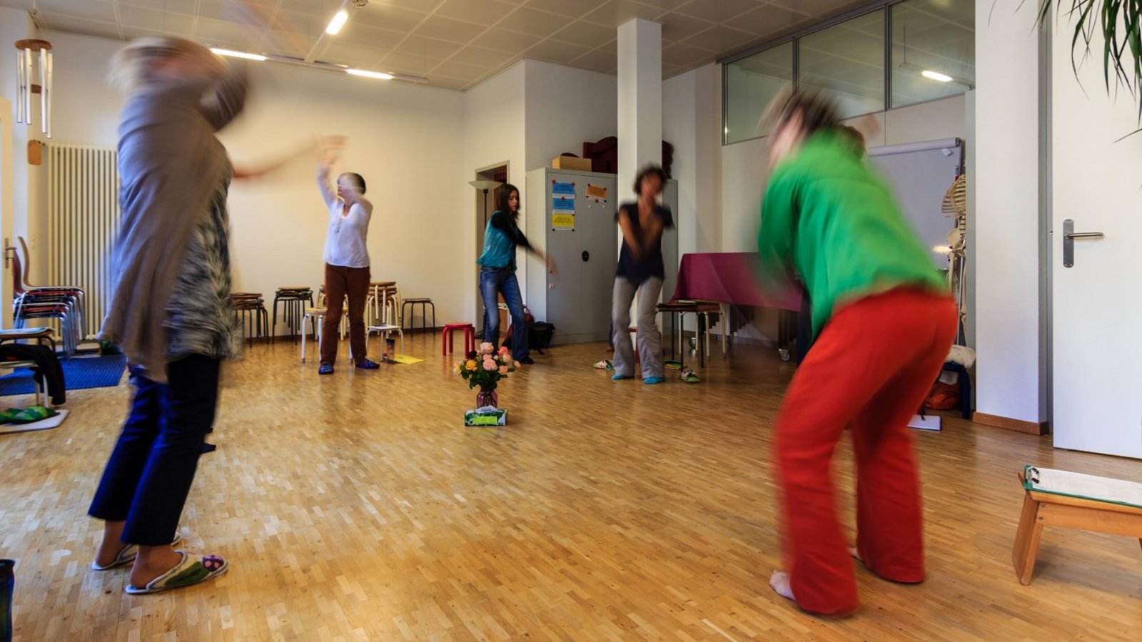 Gruppenunterricht Atem und Bewegung