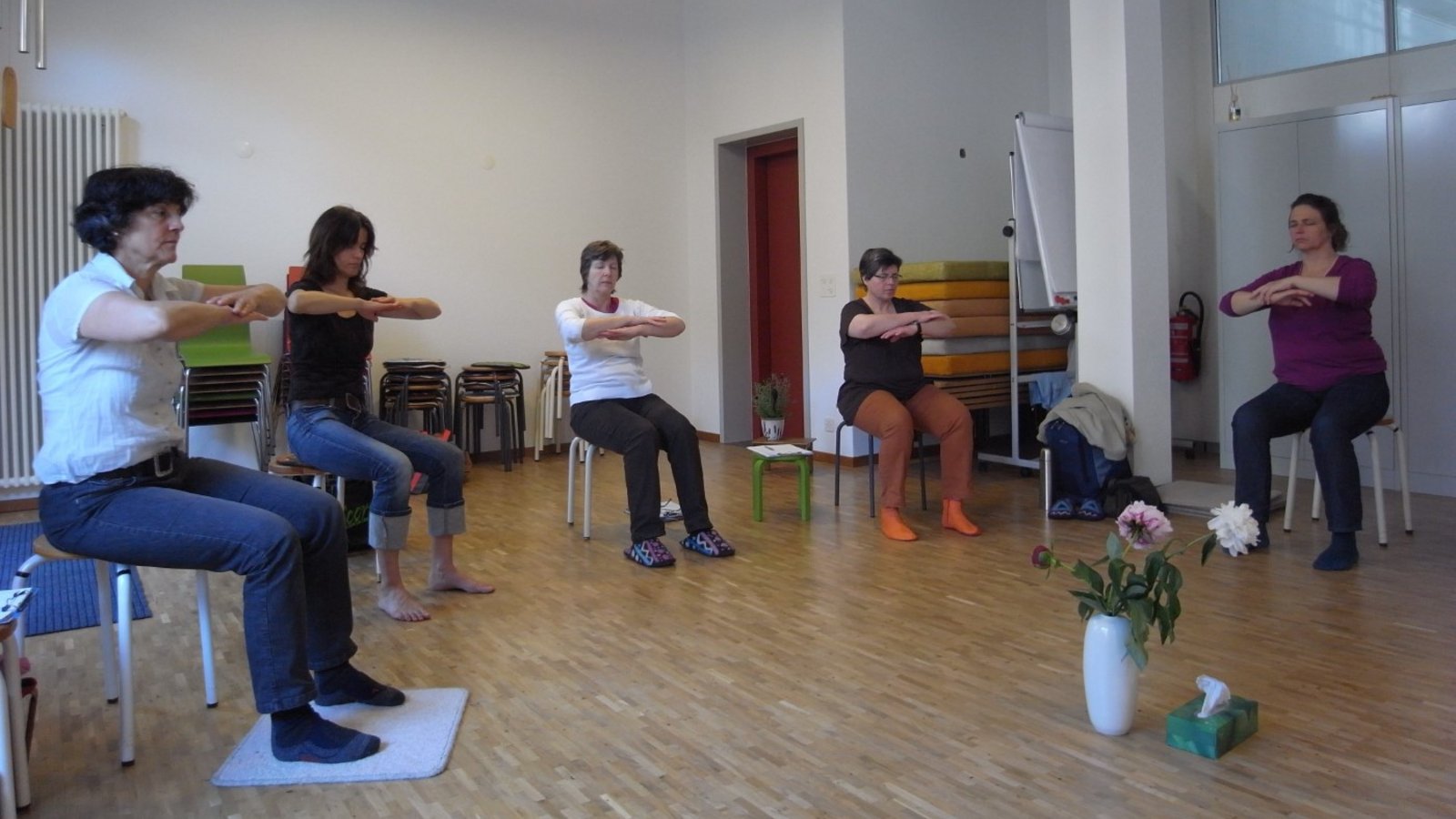 Gruppenunterricht Atem und Bewegung